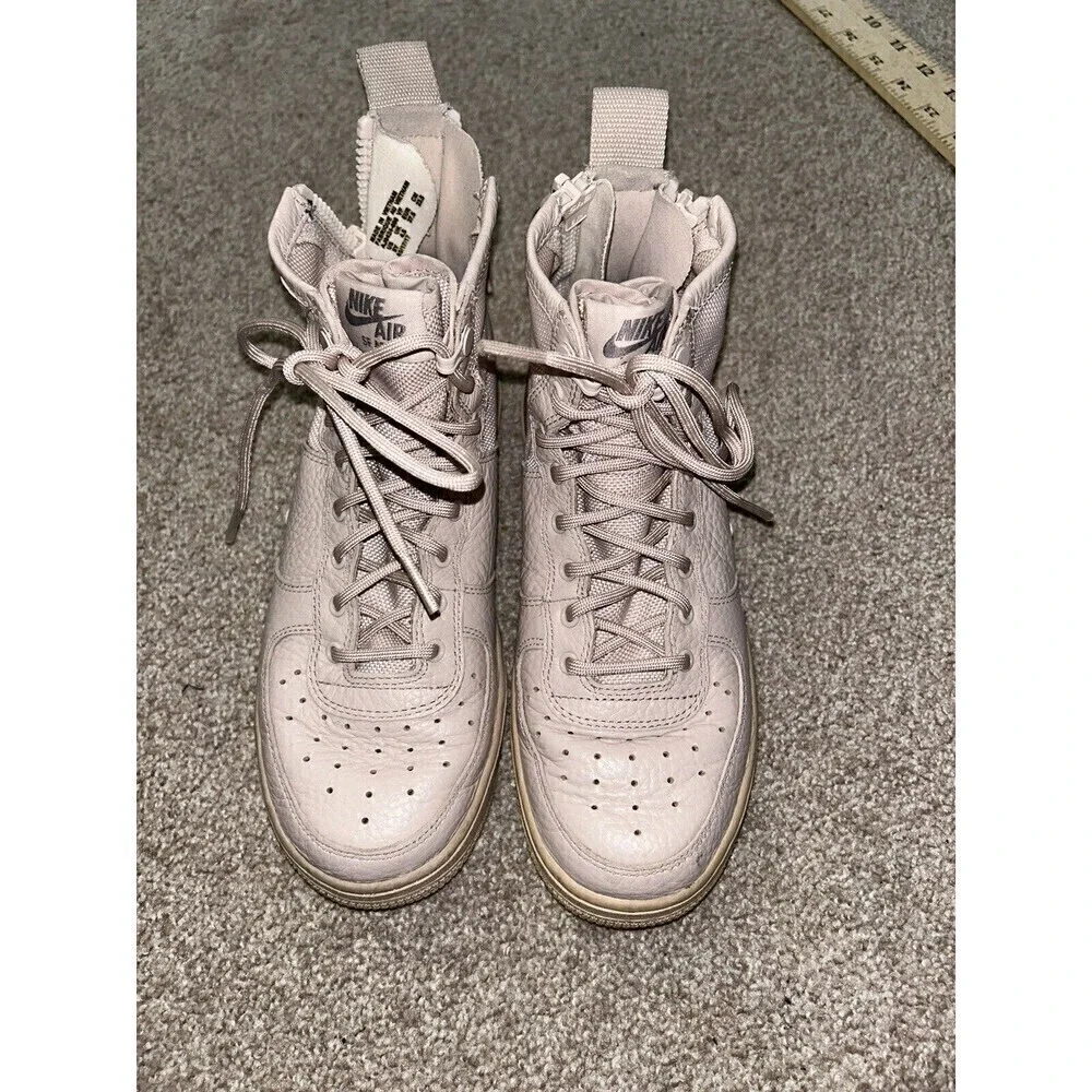 Nike Air Force 1 Youth Mid SF AF1 Pink Shoes Size‎ 5Y